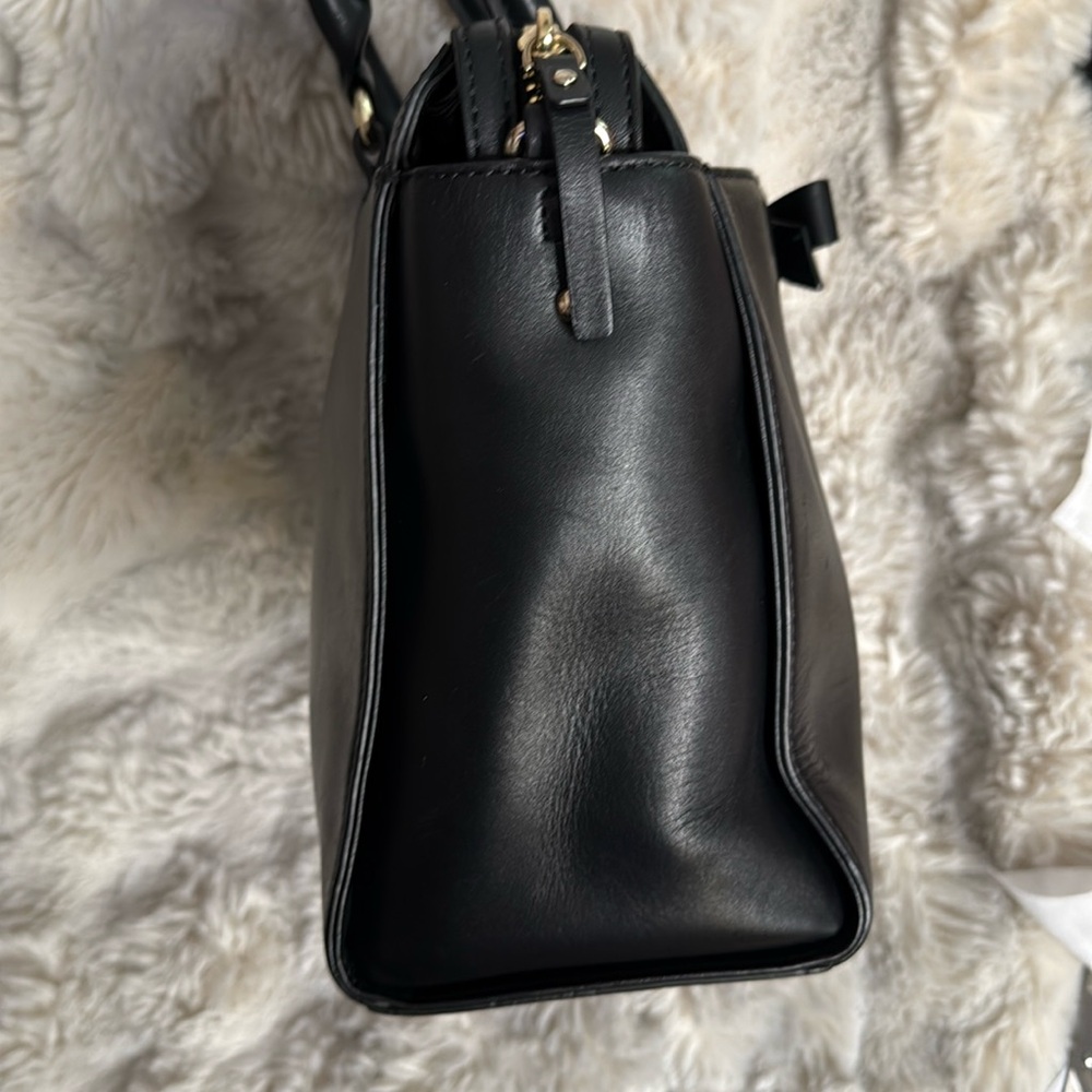 Kate Spade Black Leather Handbag - Picture 5 of 12